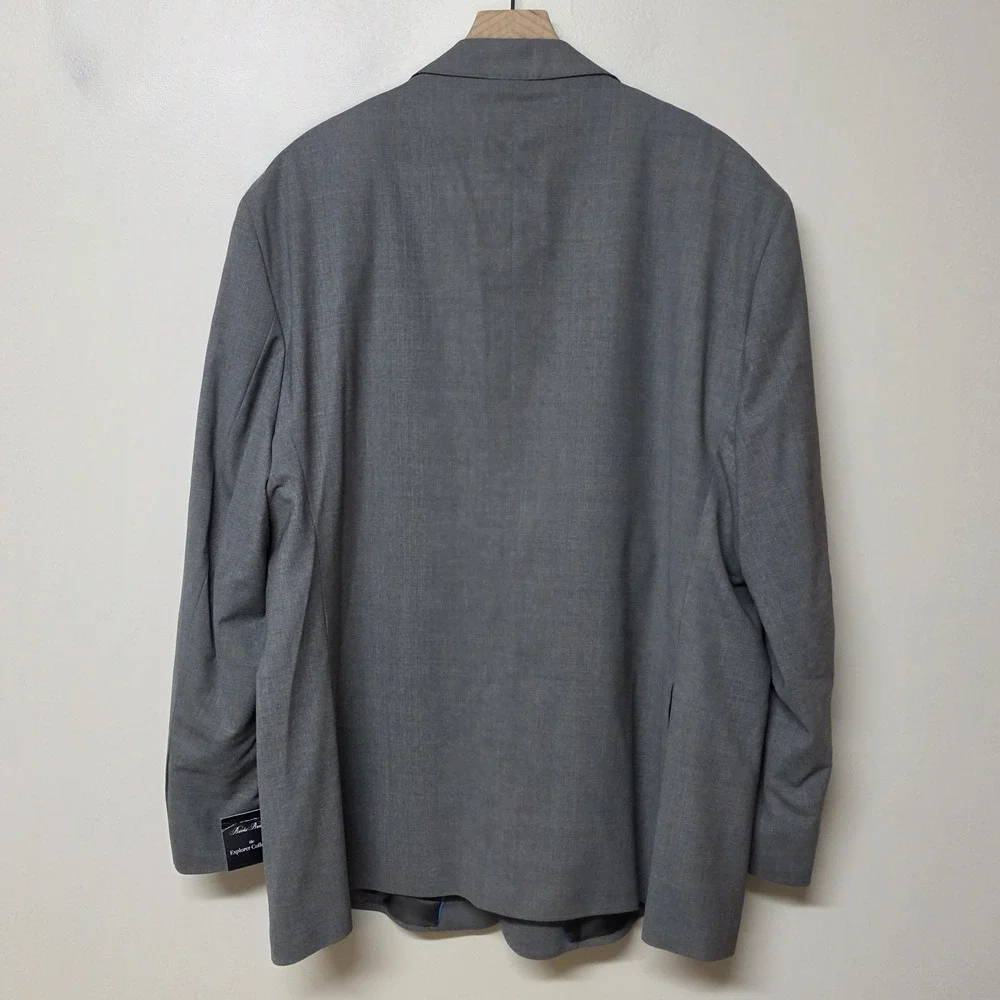 Brooks Brothers Explorer Collection Blazer 52R Gray Performance Wool NWT $568